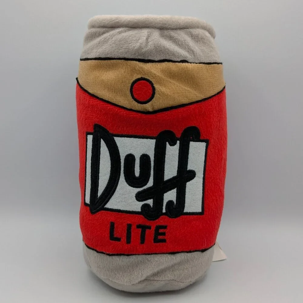 The Simpsons Duff Lite Beer Can Pillow - Universal Studios, Matt Groening